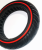 Xiaomi mi solid tyre 8 1-2 with red elements semi vacuum