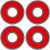 Tilt Better Bearings 4-pack