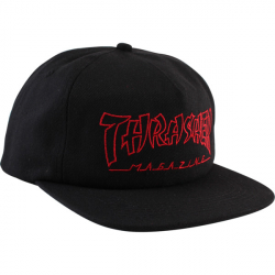 Thrasher snapback China Banks Black