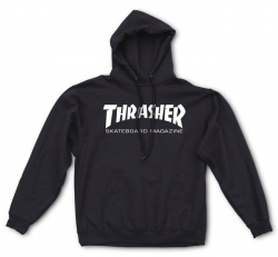Thrasher Hoodie Skate Mag Black M size