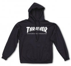 Thrasher Hoodie Skate Mag Black S size