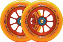 River Rapid Pro Scooter Wheels 2-pack Orange