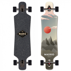 Madrid Spade Drop Through Luna 39 Longboard