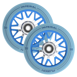Fuzion Wheels Imperial 110mm Blue