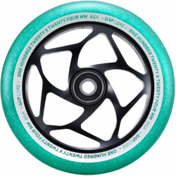 BLUNT WHEEL 120MM GAP CORE (Black/Jade)