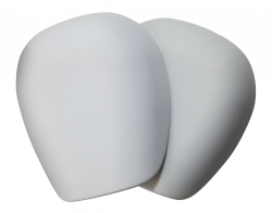 Pro-Tec Pads Drop In Knee Recaps White