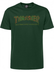 Thrasher T-shirt Davis Forest Green M size
