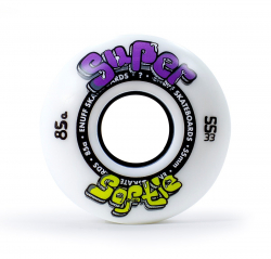 Enuff Super Softie Wheels 55mm White