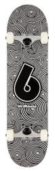 Birdhouse Complete Stage 1 Vertigo Logo Black-White 7.75