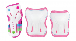 SFR Triple Pads Set AC760 (M size) (Pink/White)