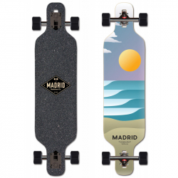 Madrid Trance Drop Through Sol 40 Longboard Complete