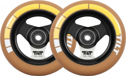 Tilt Stage I Pro Scooter Wheels 2-Pack Gold Stripe