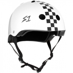 S-One V2 Lifer Helmet XL White Checkerboard
