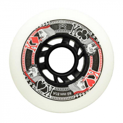 FR - ROUE STREET KINGS WHEELS WHITE 80mm