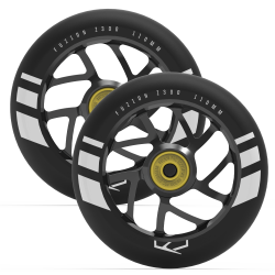 Fuzion Flight Wheels 110mm 2-pack Black