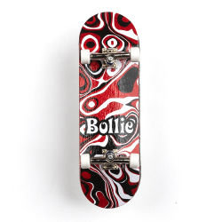 Bollie Fingerboard Psychedelic red