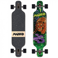 Madrid Trance Drop Through Jaguar 40 Longboard Complete