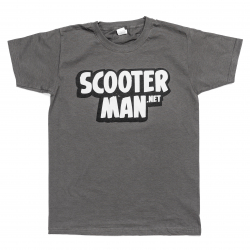 Scooterman.net T-shirt Grey S