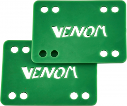 Venom 1-8 Risers set of 2 Green