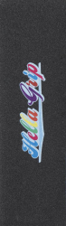Hella Grip Classic Pro Scooter GripTape Rainbow On Black
