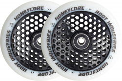 Root Industries Honeycore Wheels White 110mm Black