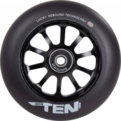 Lucky Ten 110mm Wheel Complete  (Black)