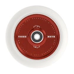 Fuzion Hollowcore Wheel Thiccboy 110mm Red