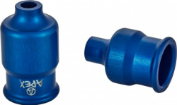 Apex Coopegs Pro Scooter Pegs (Blue)