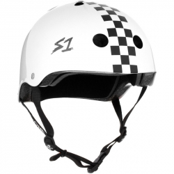 S-One V2 Lifer Helmet L White Checkerboard