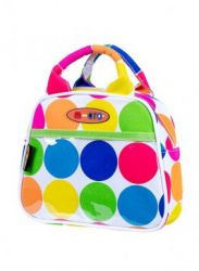 Micro Handbag Neon dots