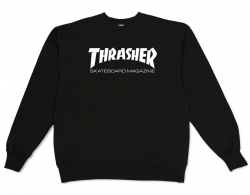 Thrasher Crewneck Skate Mag Black S size