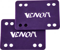 Venom 1-8 Risers set of 2 Purple