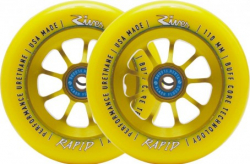 River Rapid Pro Scooter Wheels 2-pack Yellow
