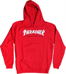 Thrasher Hoodie Godzilla Red S size