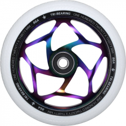 BLUNT WHEEL TRI BEARING 120MM x 30MM (Viol/White)
