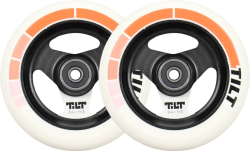 Tilt Stage I Pro Scooter Wheels 2-Pack Red Stripe
