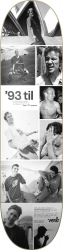 Verb 93 Til Collage Skateboard Deck 8.25 B & W