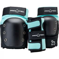 Pro-Tec Junior Street Gear Triple Pads Set Youth Medium Teal-Black