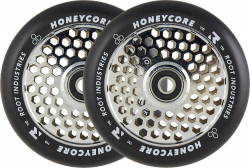 Root Industries Honeycore Wheels 110mm Silver