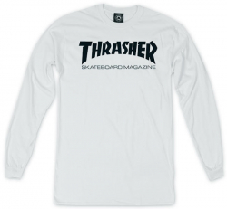 Thrasher Longsleeve Skate Mag White S size