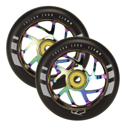Fuzion Flight Wheels 110mm 2-pack Neochrome