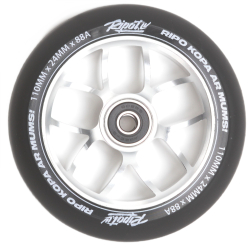 Ripot.lv Signature Pro Scooter wheel 110mm Silver
