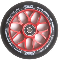 Ripot.lv Premium Pro Scooter wheel 110mm Red
