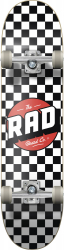 RAD Dude Crew Skateboard (Black/White)