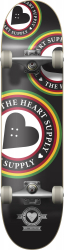 Heart Supply Orbit Logo Complete Skateboard 7.75 Black