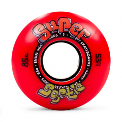 Enuff Super Softie Wheels - Red - 53mm