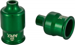 Apex Coopegs Pro Scooter Pegs (Green)