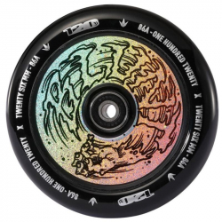 BLUNT WHEEL 120 MM HOLLOW CORE/HOLOGRAM (Gold/Black)