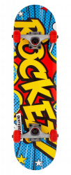 Rocket Complete Skateboard 7.5 Yellow\Blue