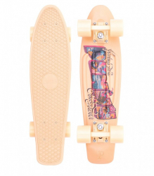 Penny Boards '22' Postcard Peach